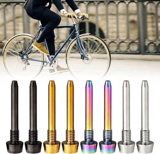 Fiets Schijfremklauw Bouten - 2 Stuks - RVS - Mountainbike Onderdelen - Fietsaccessoires