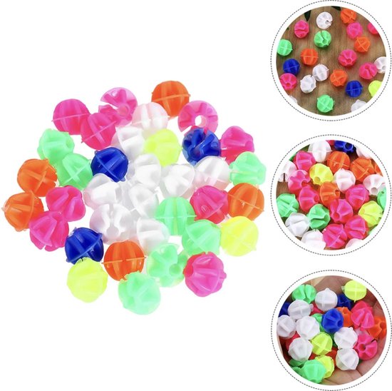 Fiets Spaak Kralen 36 Stuks - Spaakkralen/Fietskralen voor Kinderen Ronde Vorm - Felle Kleuren - ATHLIX van ATHLIX