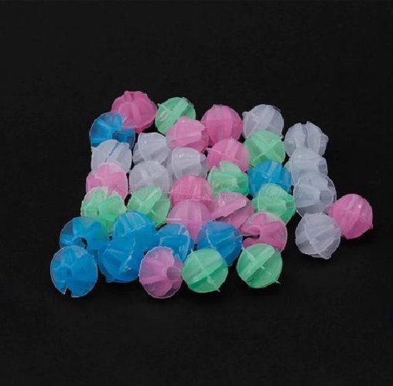 Fiets spaakkralen 72 stuks - glow in the dark - spaakkralen - - fietskraal kinderfiets -spaakkralen voor een kinderfiets- spaakkralen kinderen- fietskralen -fietskralen kind -spaakkraal kinderen - gekleurde spaak kralen- van Lynxtrap