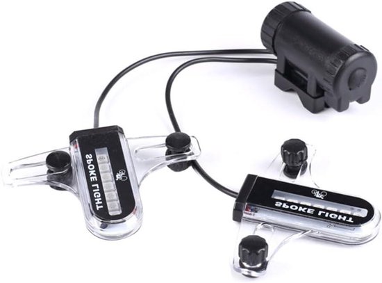 Fiets Spaakverlichting - Fietsdecoratie Wiellicht - Fietsen Verfraaien - Inductiedraad Lamp - 124 g - Multicolor