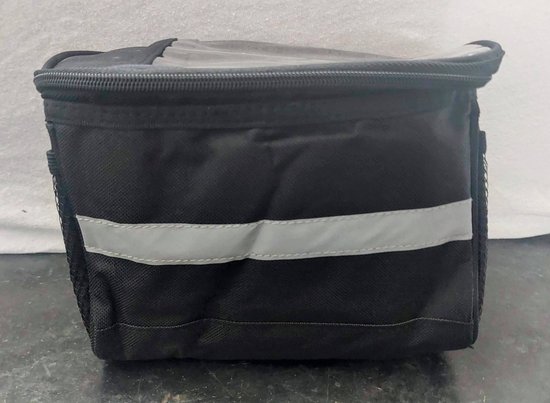 Fiets stuurtas - bruikbaar als koeltas - zwart van TOM