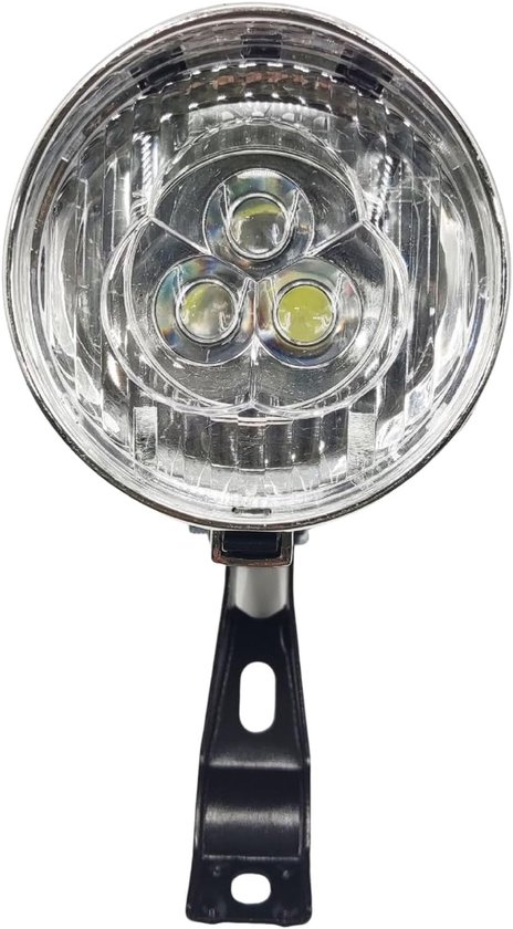 Fiets Voorlamp - Fietsverlichting LED - Veilig Fietsen - Waterdicht Ontwerp - 30 Meter Zicht - Zwart
