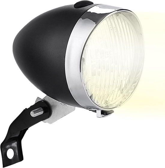 Fiets Voorlicht - LED Lamp - Veilig Fietsen - 360 Graden Zichtbaarheid - 87 x 69 cm - Zwart