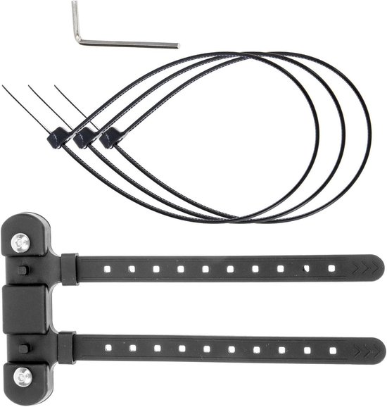 Fiets Waterfleshouder Adapter - Bidonhouder Bevestiging - Comfortabel Fietsen - Installatie zonder Schroeven - Universele Pasvorm - Zwart