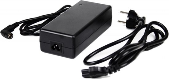 Fietsaccu lader Li-ion 36V 2A - met tulp stekker van Voltfiets.