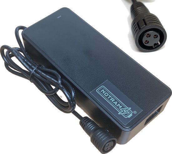 Fietsaccu lader voor alle Gazelle Innergy accu's - 48 Volt - 2 Ampere van Gazelle