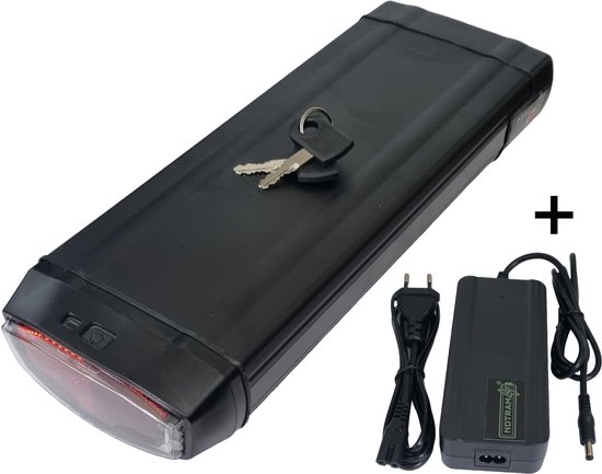 Fietsaccu voor Stella fietsen type 2 - 11,6 Ah - 418 Wh incl gratis lader van Cyclo Tec