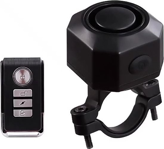 Fietsalarm met Afstandsbediening - Scooteralarm Fietsslot - Alarm Scooterslot van E&A Trends