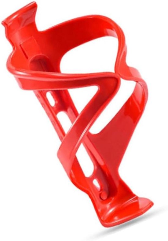 Fietsbidonhouder - Bidon houder - Veilig Drinken - Lichtgewicht Ontwerp - 10 x 10 x 30 cm - Rood