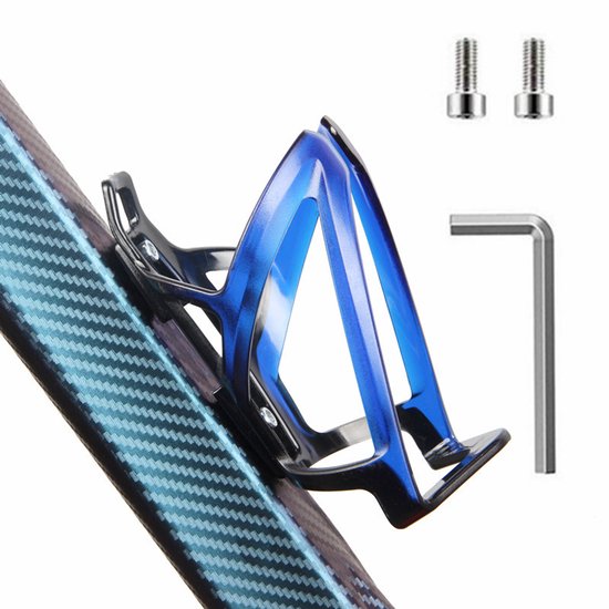 Fietsbidonhouder van kunststof, onbreekbaar accessoire, bidonhouder voor de fiets, bekerhouder, fietsaccessoire