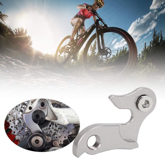 Fietsderailleurhanger, CNC Aluminium Achterderailleurhanger Frame Gear Tail Hook van Merkloos