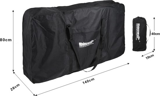 Fietsdraagtas Fietsreistas voor 26-29 inch vouwfiets MTB racefiets transporttas van Merkloos