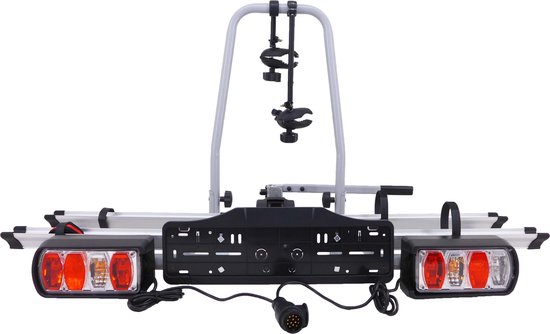 Fietsendrager - Geschikt voor E-bikes - 2 fietsen - max 60kg - Neigsysteem -  Fietsdrager - Kantelbaar van Pro-User