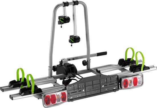 Fietsendrager - geschikt voor elektrische fietsen - trekhaak fietsendrager - 2 fietsen van Pro-User