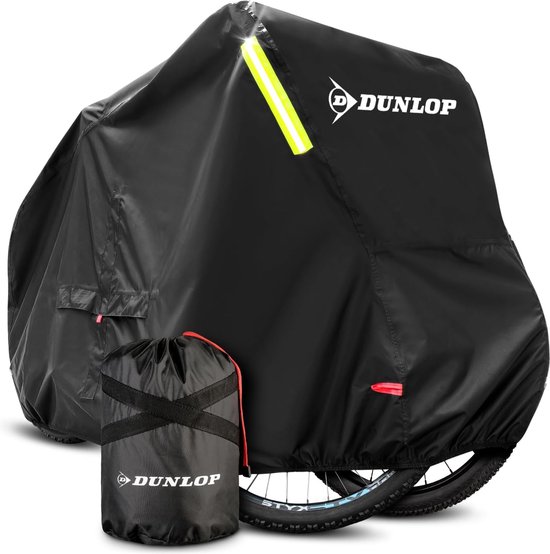 Fietsengarage voor 2 x fiets, premium fietsafdekking, anti-roest, 200 x 92 x 120 cm, met transporttas, accutoegang en 2 slotdoorvoeringen, fietsbeschermhoes, bike (L - 2 fietsen) van YIMAXUN