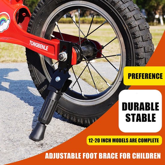 Fietsenstandaard voor Kinderen Roze 12 Inch