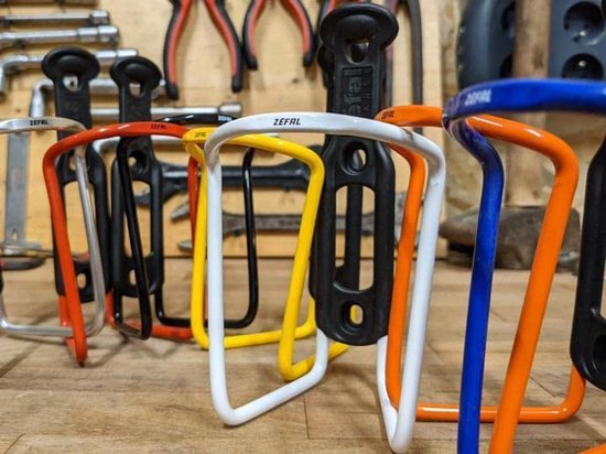 Fietsflessenhouder Set van 2 - Lichtgewicht en Robuust - Geschikt voor Alle Fietsen - Oranje
