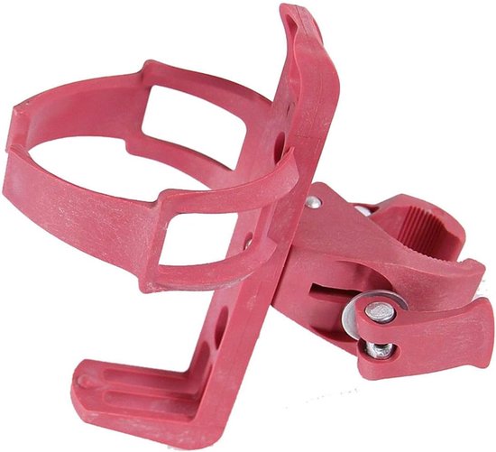 Fietsflessenhouder - Stevige Drinkfleshouder voor Flessen tot 10 cm - Geschikt voor Elke Fietstype - PVC en IJzer