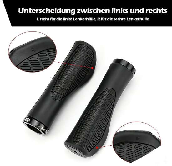 Fietsgrips - Ergonomische en antislip handvatten voor fietsen