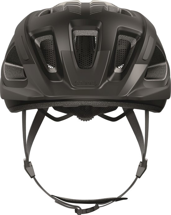 Fietshelm ABUS ADURO 3.0 race black L - 58-62 cm - zwart - Geschikt voor gebruik op elektrische fietsen - stadsfietsen - 320 g