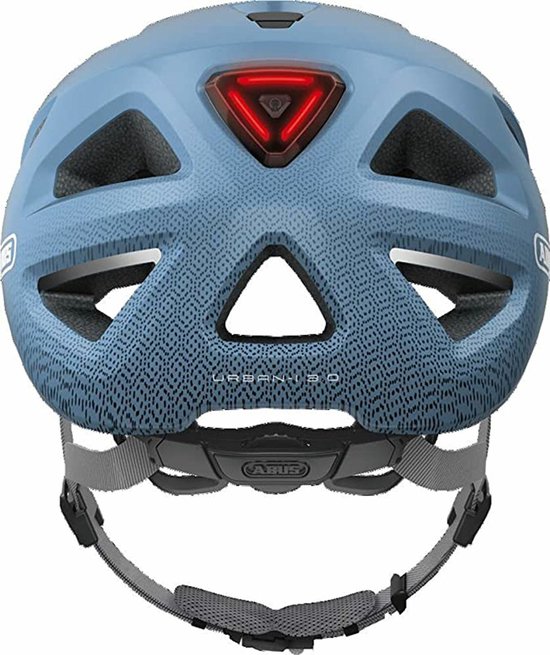 Fietshelm Abus-I 3.0 Glacier Blue Maat M - 52-58cm van Merkloos