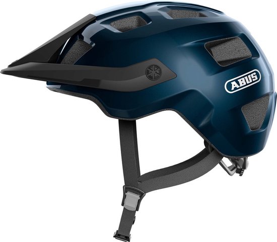 Fietshelm ABUS MOTRIP midnight blue M - 54-58 cm - blauw - Geschikt voor gebruik op mountainbikes - 340 g