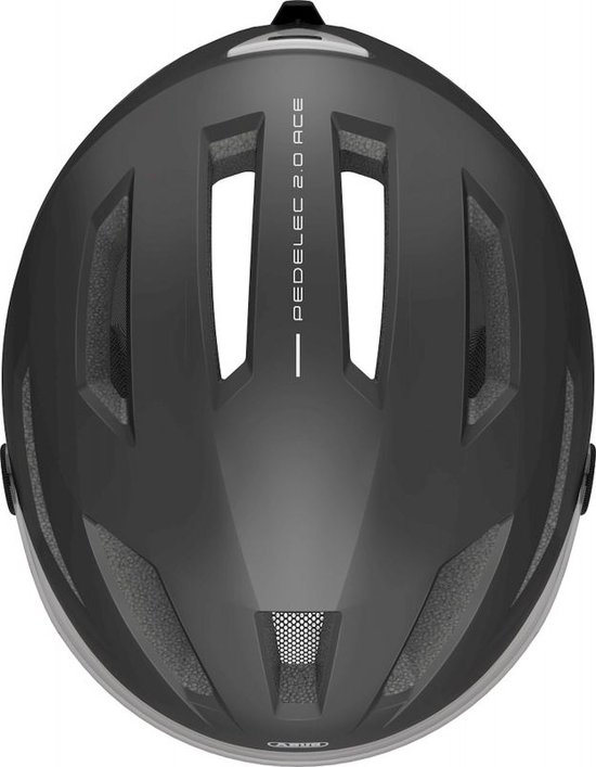 Fietshelm ABUS PEDELEC 2.0 ACE titan M - 52-57 cm - grijs - Geschikt voor gebruik op speed pedelecs - elektrische fietsen - snorfietsen - NTA-8776 410 g