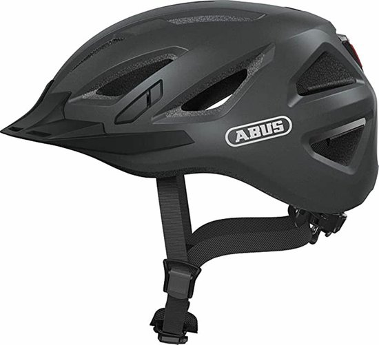Fietshelm ABUS URBAN-I 3.0 titan S - 51-55 cm - grijs - Geschikt voor gebruik op elektrische fietsen - stadsfietsen - 250 g