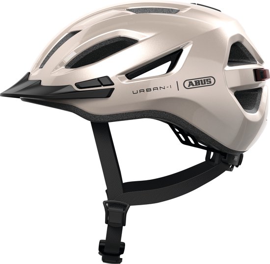 Fietshelm ABUS URBAN-I 4.0 champagne gold L - 57-61 cm - goud - Geschikt voor gebruik op elektrische fietsen - stadsfietsen - 290 g