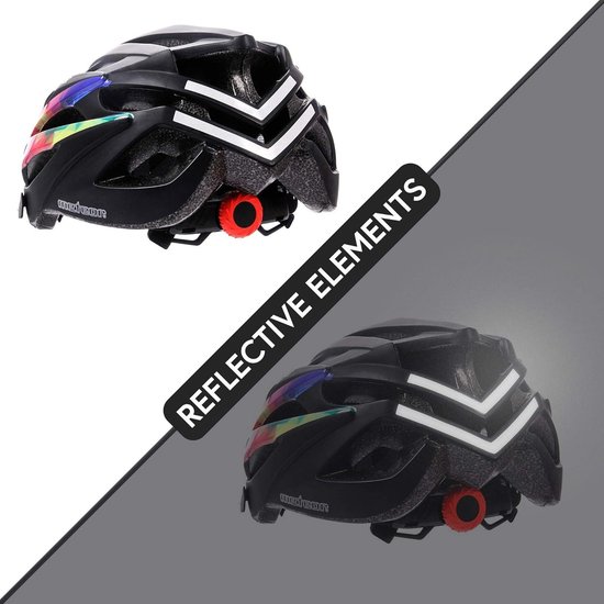 Fietshelm - Heren Dames Kinderhelm MTB Scooter Helm Helmet voor Downhill Scheidingshelm Mountainbike Inliner Skatehelm BMX - Jongens Meisjes Fahrradhelmet Bike Marven. van Marven