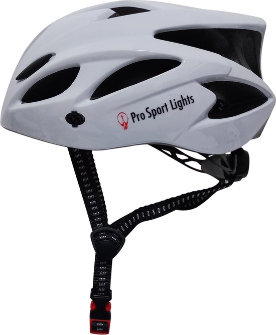 Fietshelm Heren Dames Wit - Large 58/62cm