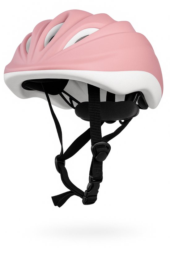 Fietshelm - Kind - Maat S - 48-52 cm - Verstelbaar - Roze van Merkloos
