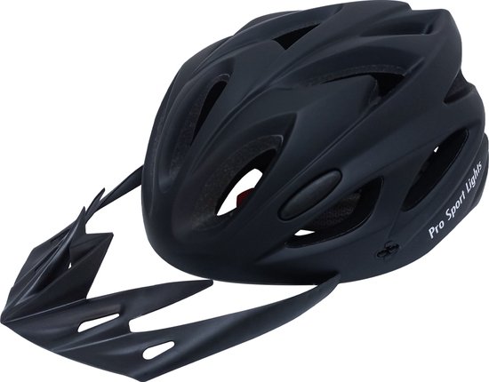 Fietshelm Zwart Volwassenen - Matt - Large 58/61cm - volwassenen