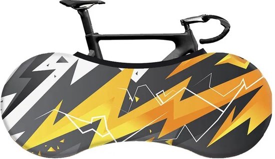 Fietshoes - Fietscover - Fietsbeschermhoes - Rekbaar - Racefiets Hoes - Verschillende patronen - Bliksem van FIETSHOES