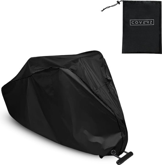 Fietshoes voor 2 fietsen waterdicht - Inclusief gat voor slot - Beschermhoes - Cover - 220x95x110 cm van FIETSHOES