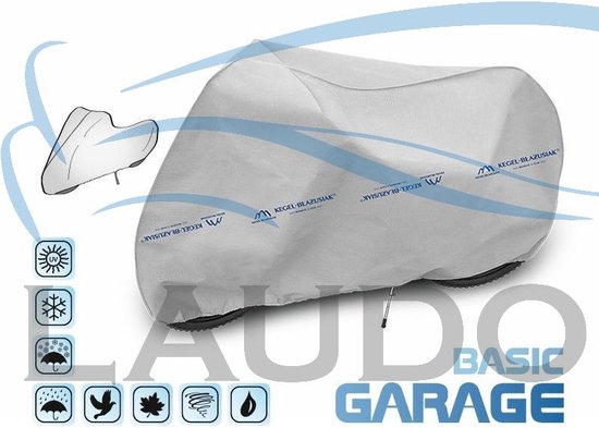 Fietshoes XL cover bescherming tbv fiets met lengte 175-190cm hoogte 100-110cm breedte 60-70cm pasvorm en waterdicht van FIETSHOES