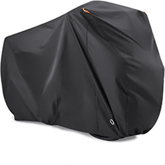 Fietshoes - Zwart - Voor 2 fietsen XXL - Waterdicht - Met slotgaten - Beschermhoes fietsen van FIETSHOES