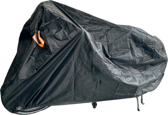 Fietshoes zwart voor fietsen van 20 inch / 150 cm (170x60x85) - Fiets Hoes in maat S van FIETSHOES