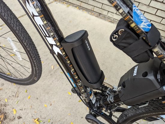 Fietshouder Geschikt voor Sonos Roam – Universele Speaker Houder voor Fiets – Schokbestendig – Compact Design
