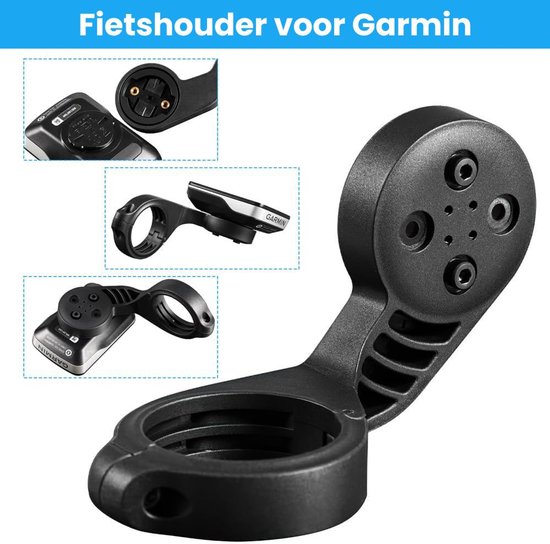 Fietshouder voor Garmin fietscomputer - ultralicht - zwart