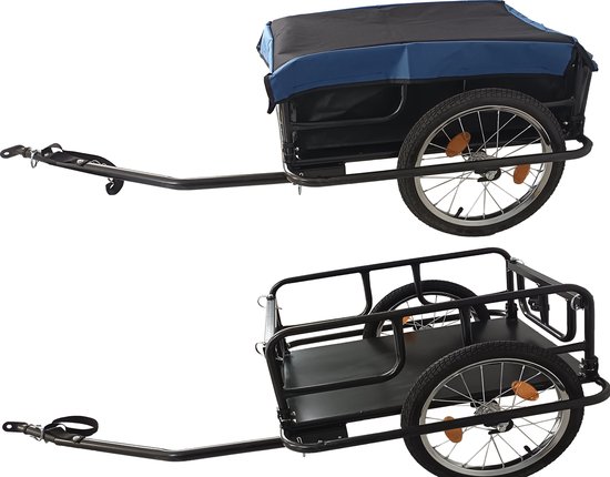 Fietskar aanhanger trailer met afdekzeil van Carpoint