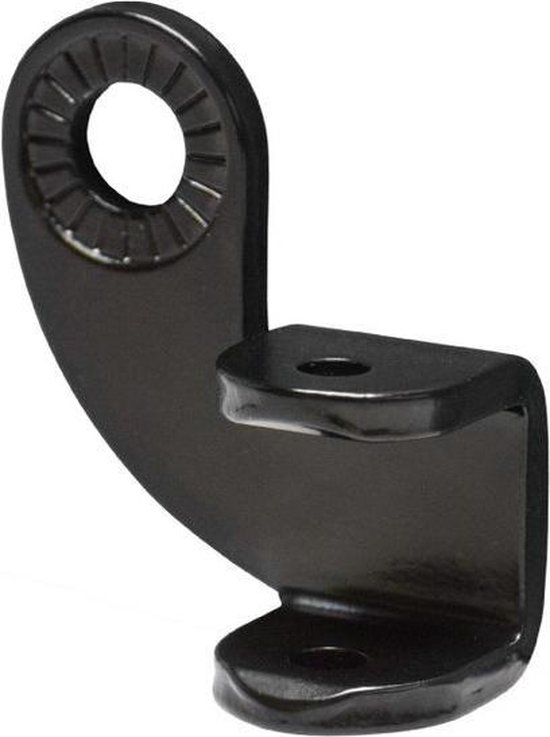 Fietskardeel burley koppeling staal met 122mm as gat - ZILVER van Burley