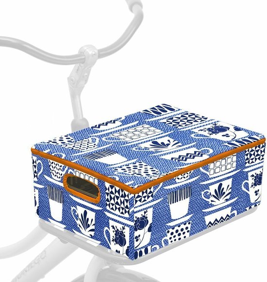 Fietskrat & Hoes M Delftblue Cups van Basil
