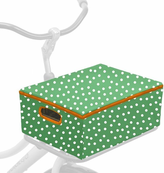 Fietskrat & Hoes M Green Dots van Basil