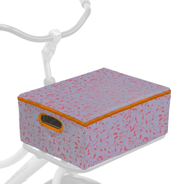 Fietskrat & Hoes M Lilac Leaves van Basil