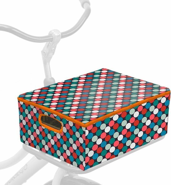 Fietskrat & Hoes M Multidots Basic van Basil