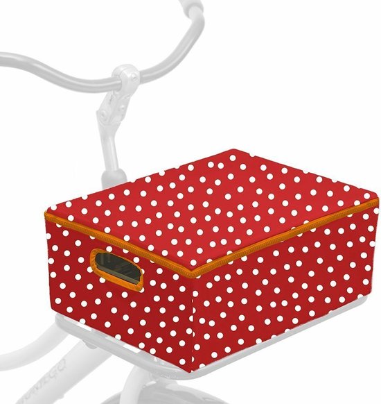 Fietskrat & Hoes M Red Dots van $