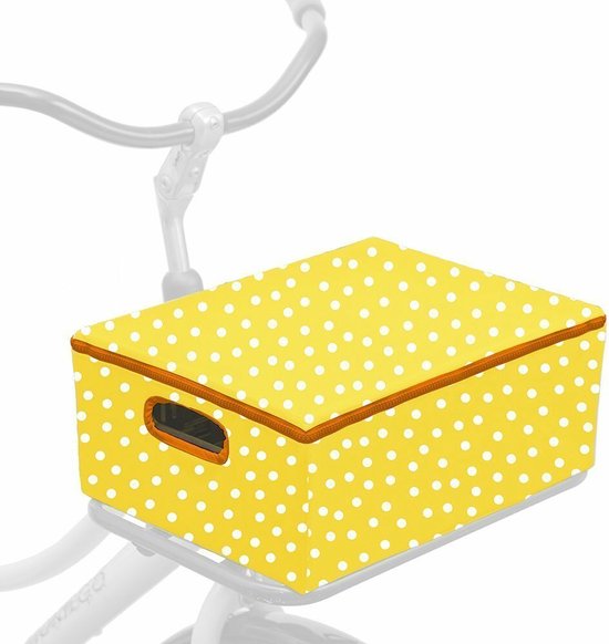 Fietskrat & Hoes M Yellow Dot van Basil
