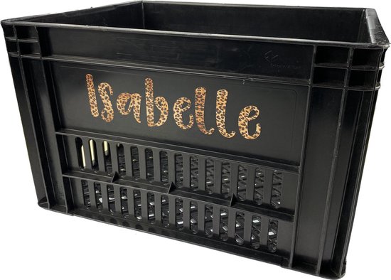 Fietskrat Melkkrat met je eigen Naam van Basil