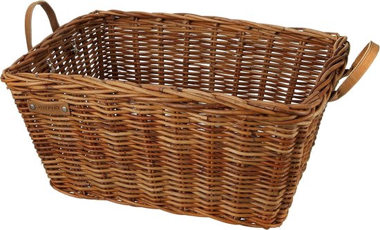 Fietskrat Portland Basket Classic mand - fietsmand - vintage mand Fietskrat van Basil